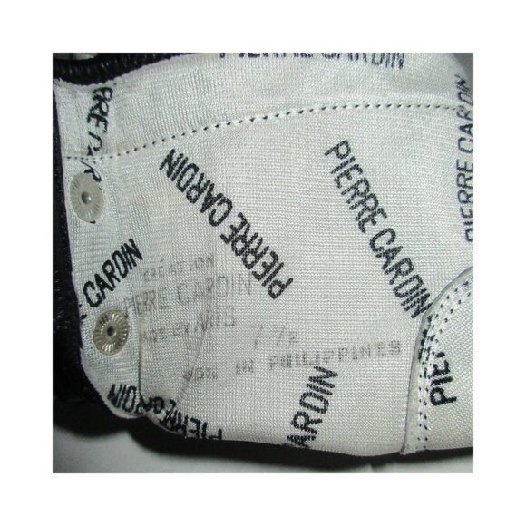 Vintage 70's Creation Pierre Cardin Made by Aris Black Leather Gloves NWT 7 1/2 - Picture 9 of 9